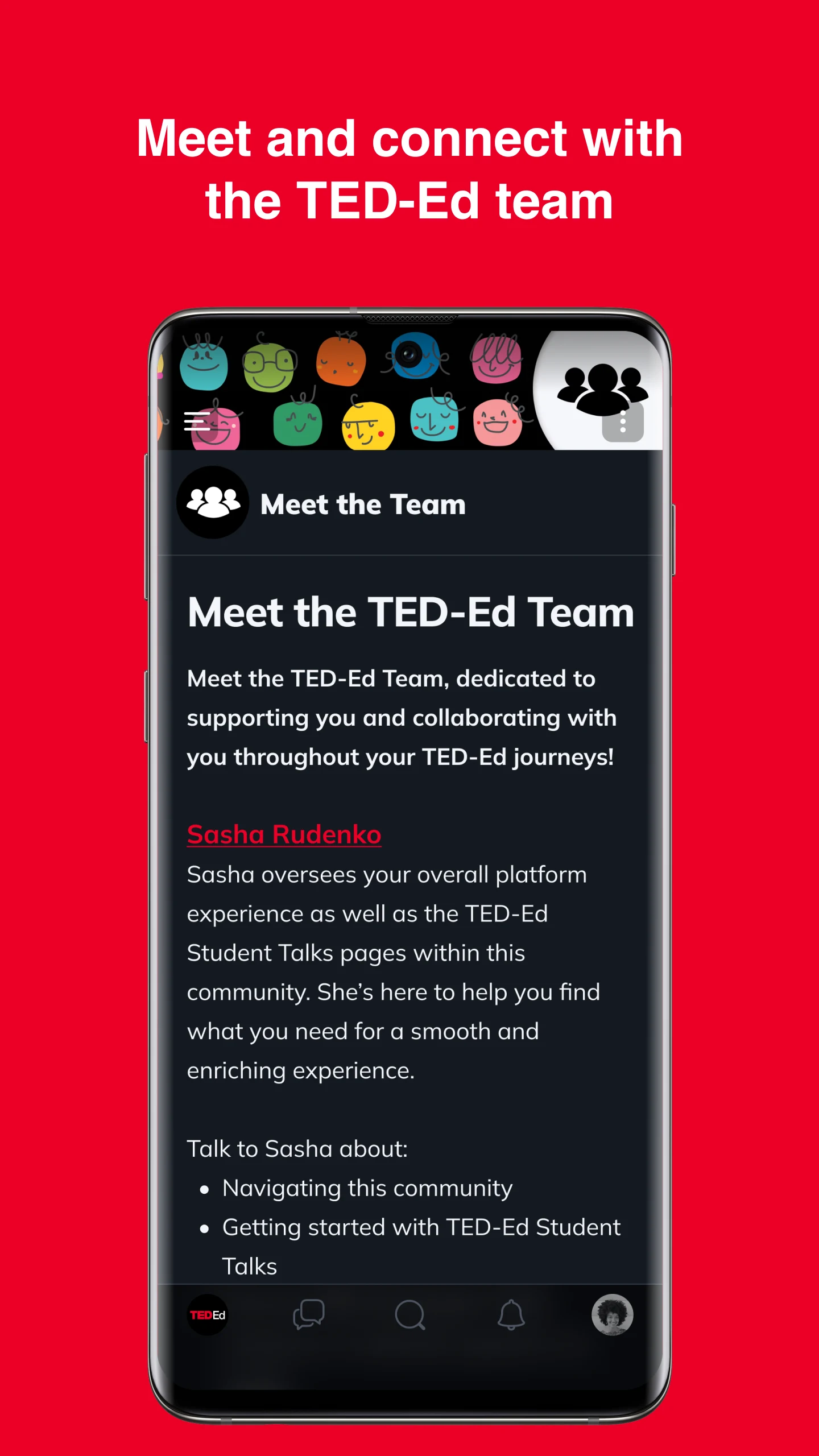 TED-Ed Community screenshot