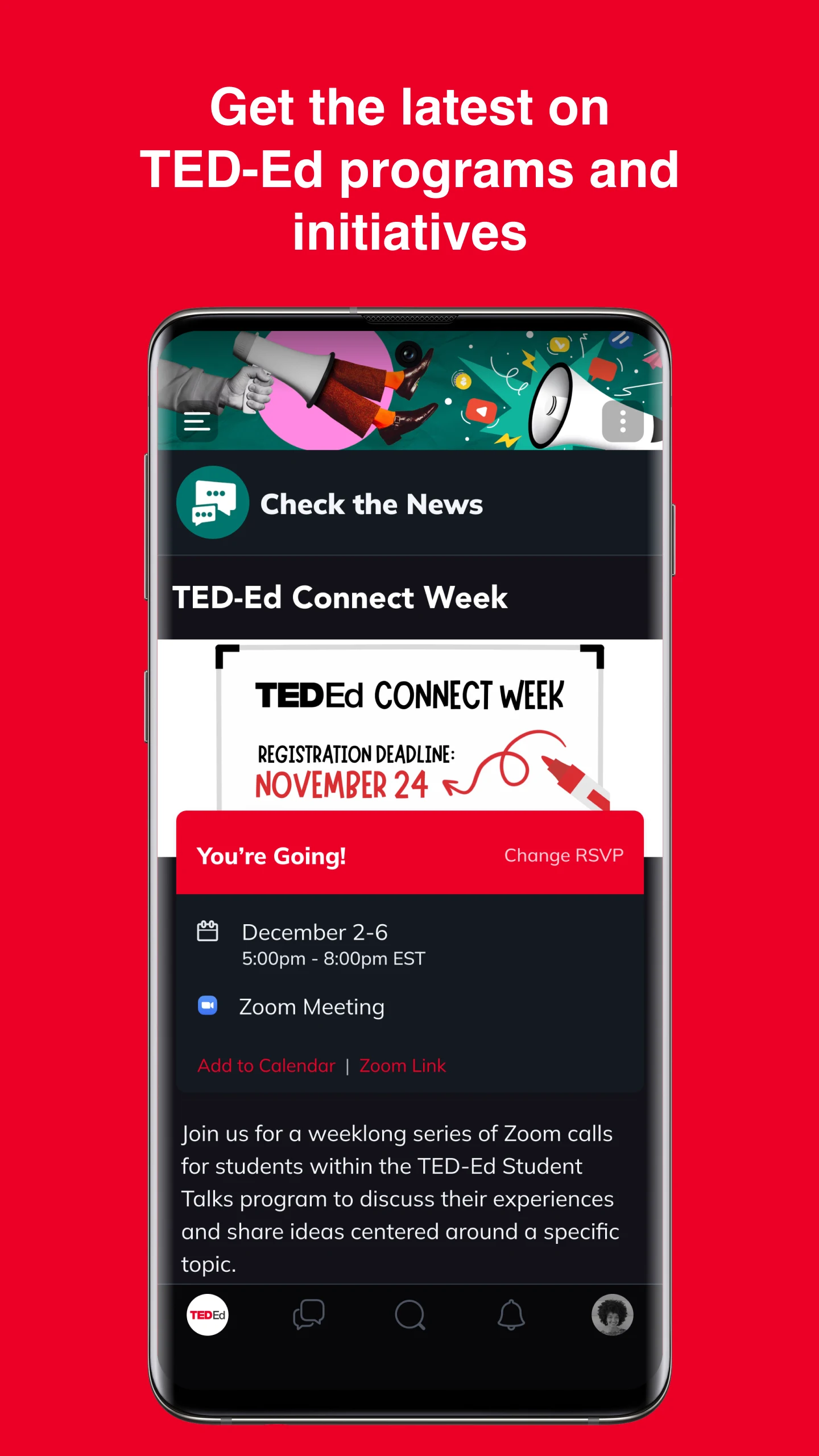 TED-Ed Community screenshot